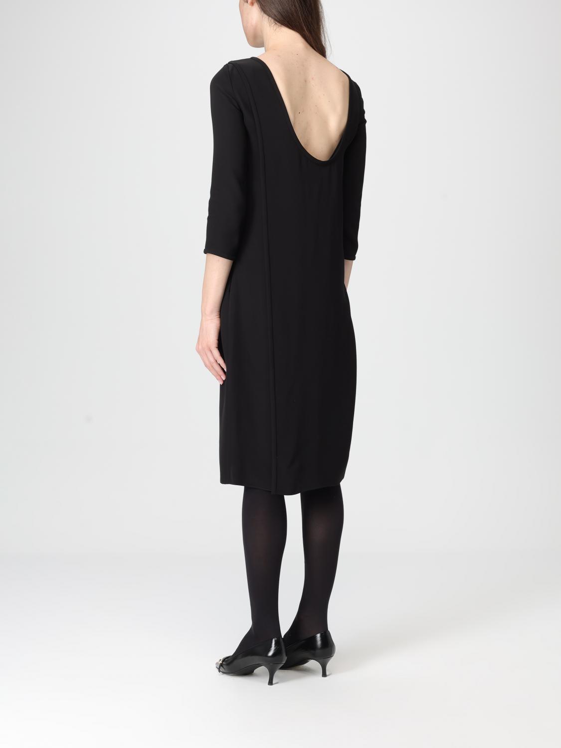 gucci black long sleeve dress Gucci Split Twisted Maxi Dress