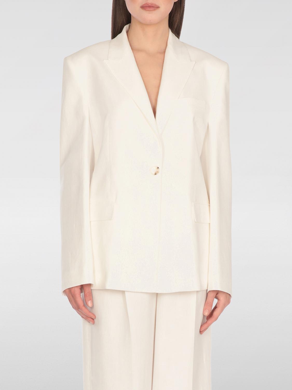 PINKO CHAQUETA: Americana mujer Pinko, Blanco - Img 1
