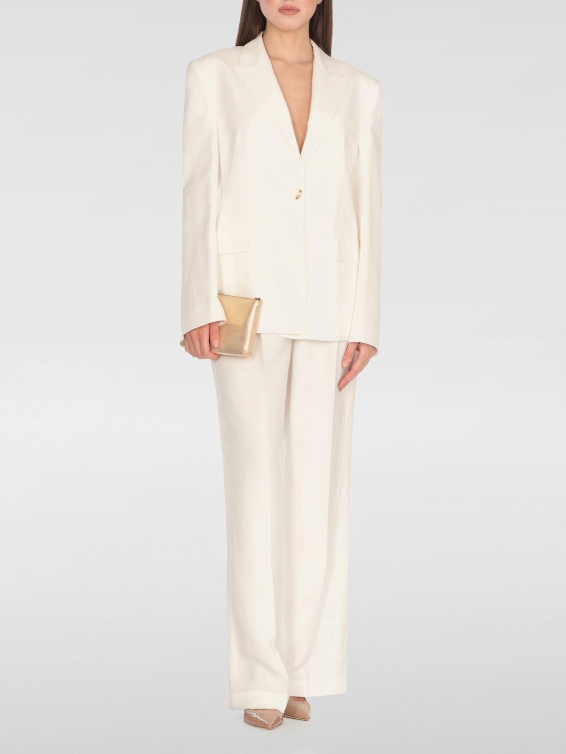 PINKO CHAQUETA: Americana mujer Pinko, Blanco - Img 2