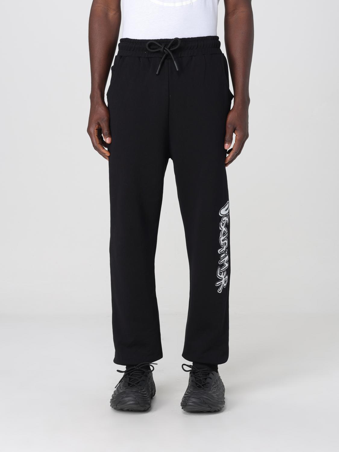 DISCLAIMER TROUSERS: Trousers men Disclaimer, Black - Img 1