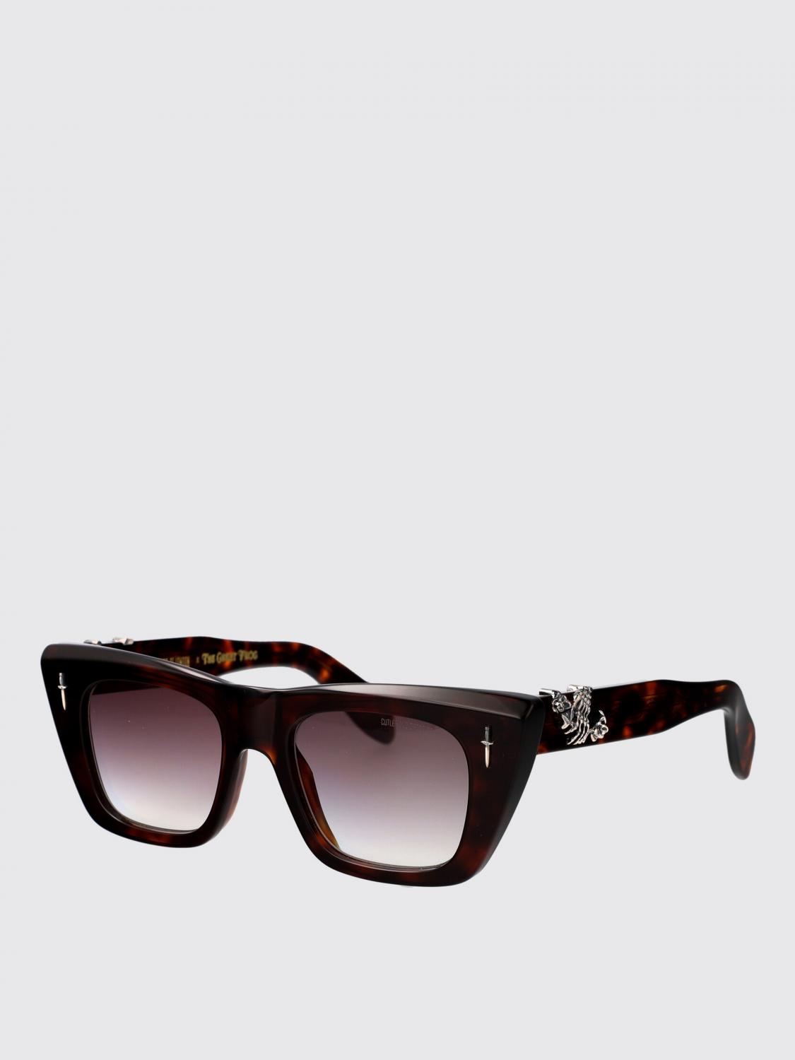 CUTLER & GROSS SONNENBRILLE: The Great Frog - 008 Acetat-Sonnenbrille Cutler & Gross, Braun - Img 1