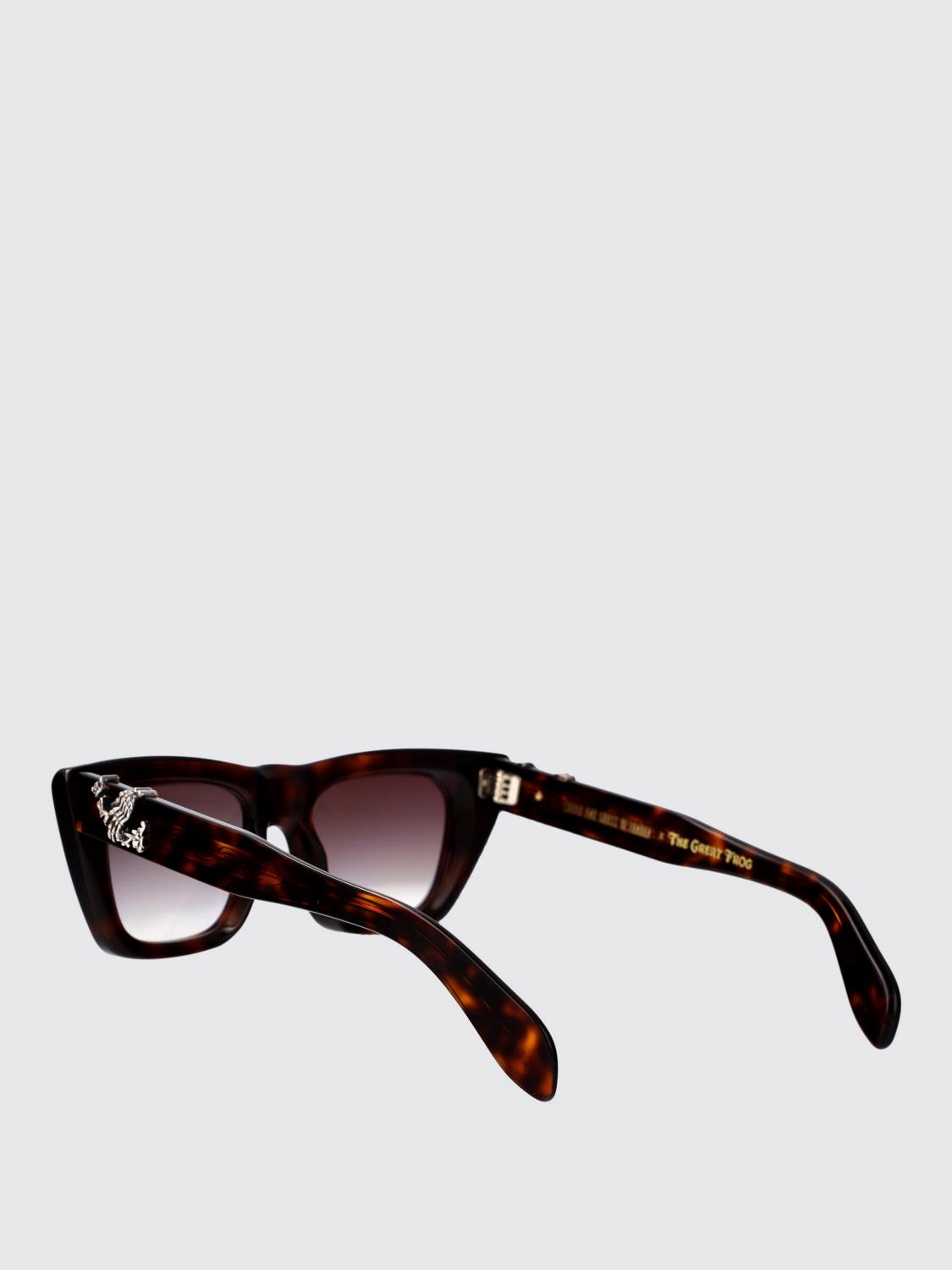CUTLER & GROSS SONNENBRILLE: The Great Frog - 008 Acetat-Sonnenbrille Cutler & Gross, Braun - Img 3