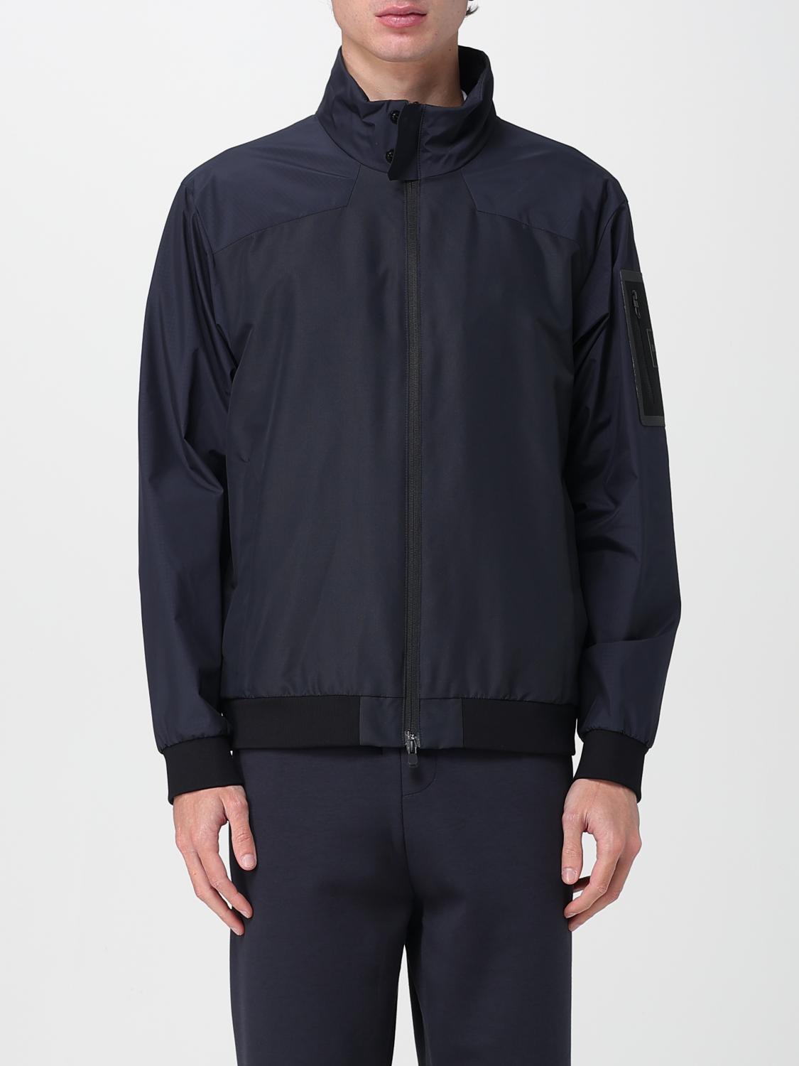BOSS GIACCA: Giubbotto Boss in misto cotone , Blue - Img 1