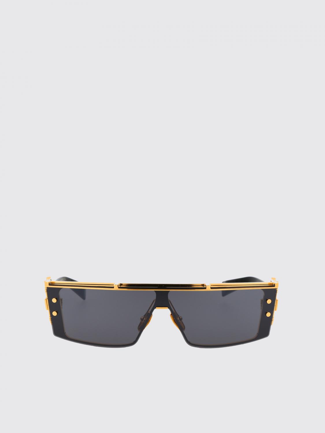 BALMAIN SUNGLASSES: Sunglasses men Balmain, Black - Img 2