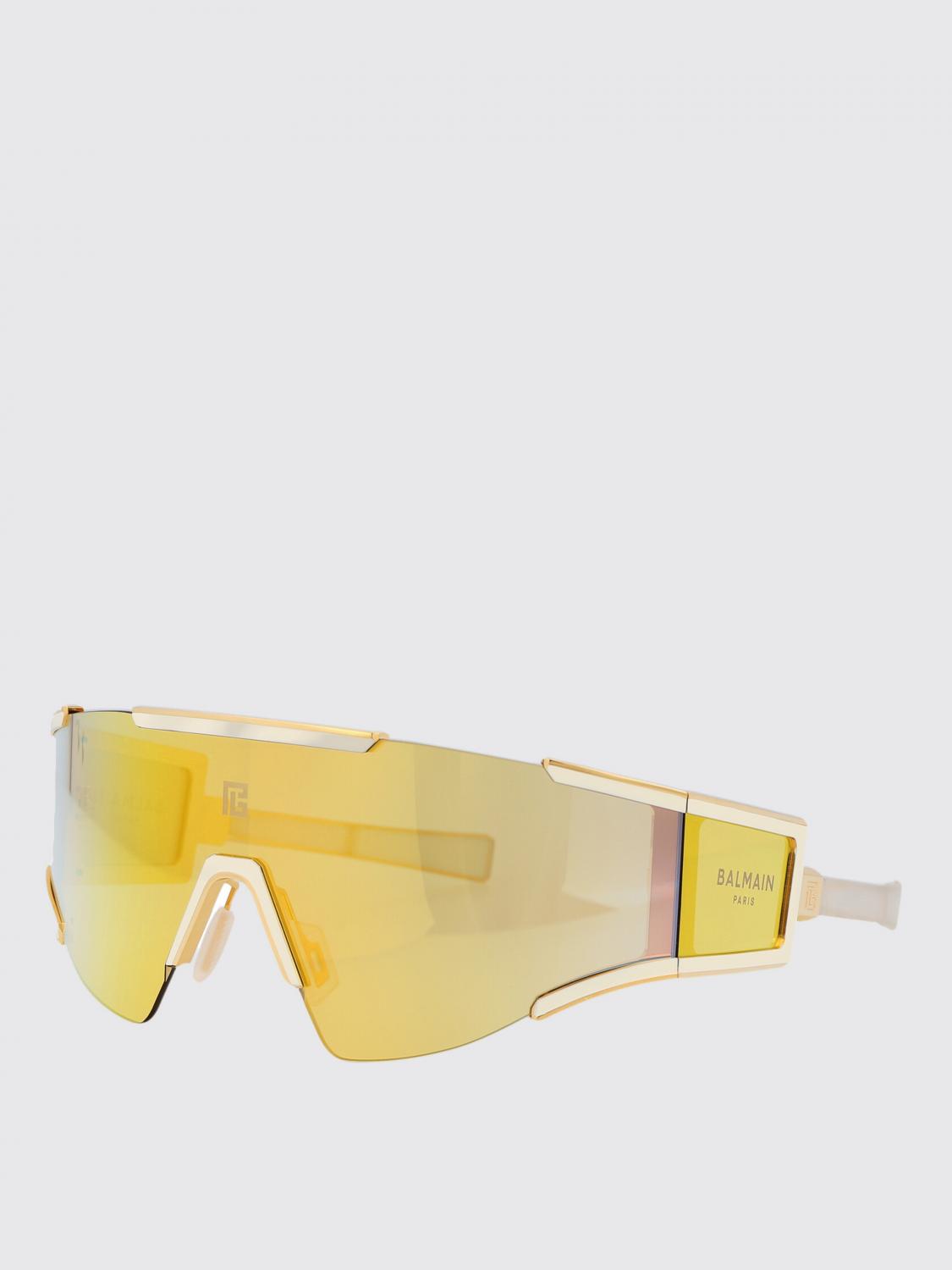 BALMAIN SUNGLASSES: Sunglasses men Balmain, Gold - Img 1