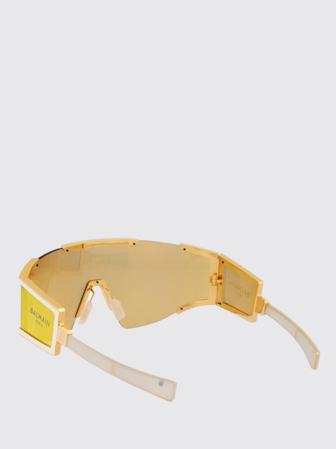 BALMAIN SUNGLASSES: Sunglasses men Balmain, Gold - Img 3