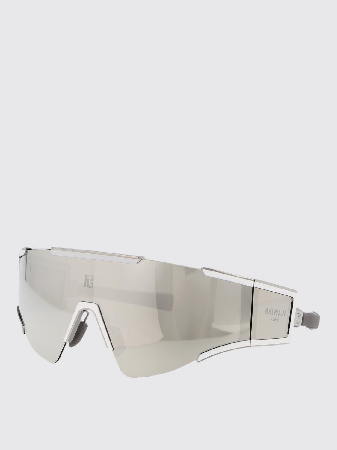 BALMAIN SUNGLASSES: Sunglasses men Balmain, Grey - Img 1