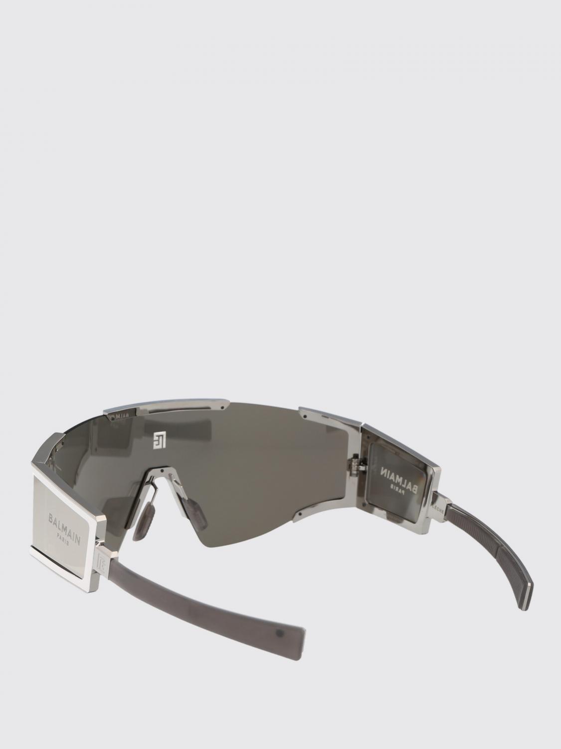 BALMAIN SUNGLASSES: Sunglasses men Balmain, Grey - Img 3