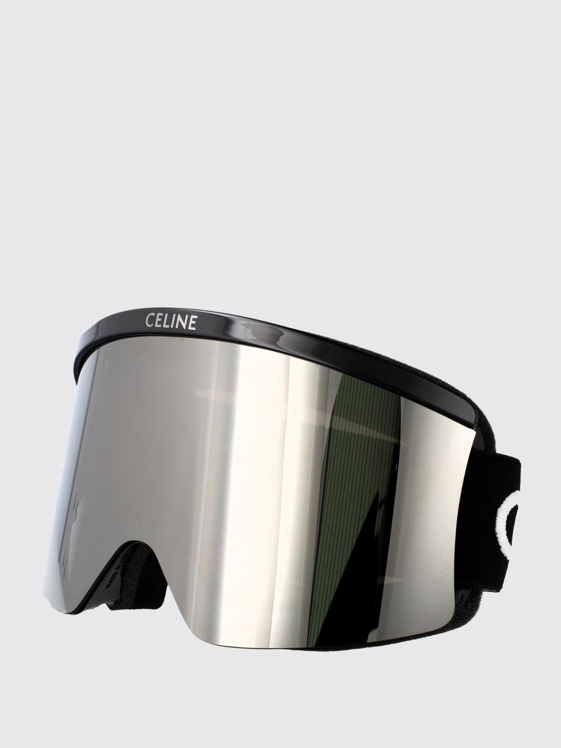 CELINE SUNGLASSES: Acetate Mask Optical Glasses Celine, Black - Img 1