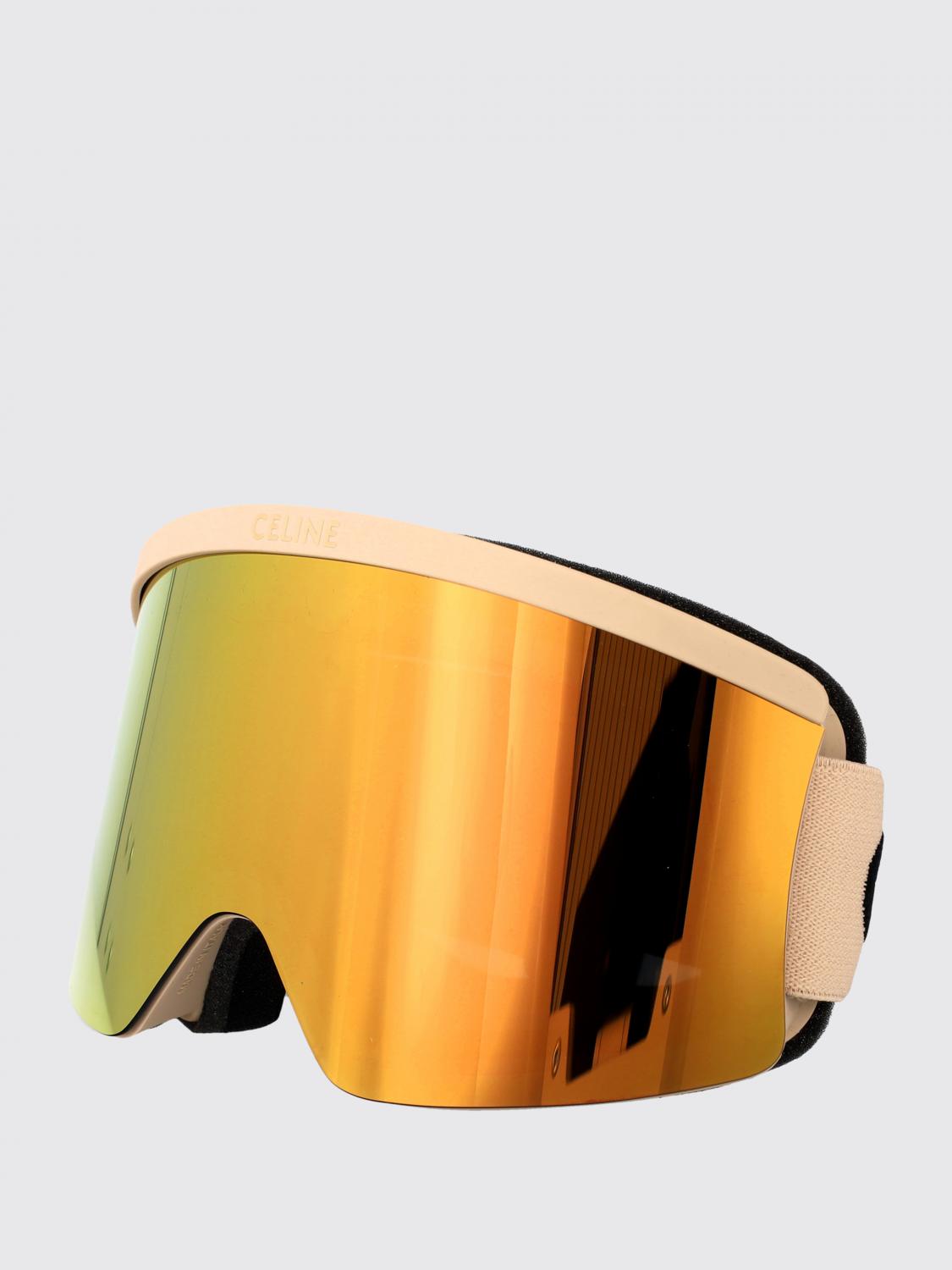 CELINE SONNENBRILLE: Acetat-Maskenbrille Celine, Braun - Img 1
