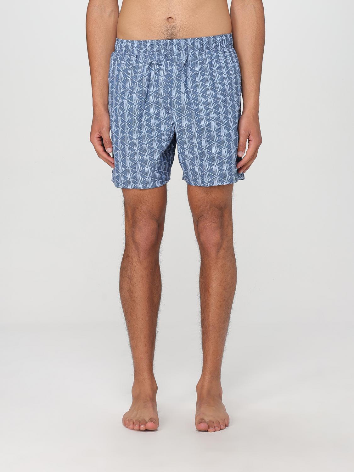 LACOSTE 泳装: 泳装 男士 Lacoste, 浅蓝色 - Img 1