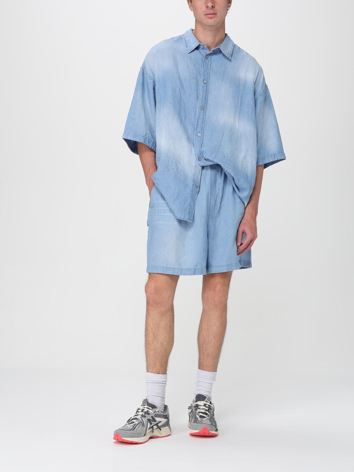 ACNE STUDIOS SHORTS: Short men Acne Studios, Blue - Img 2