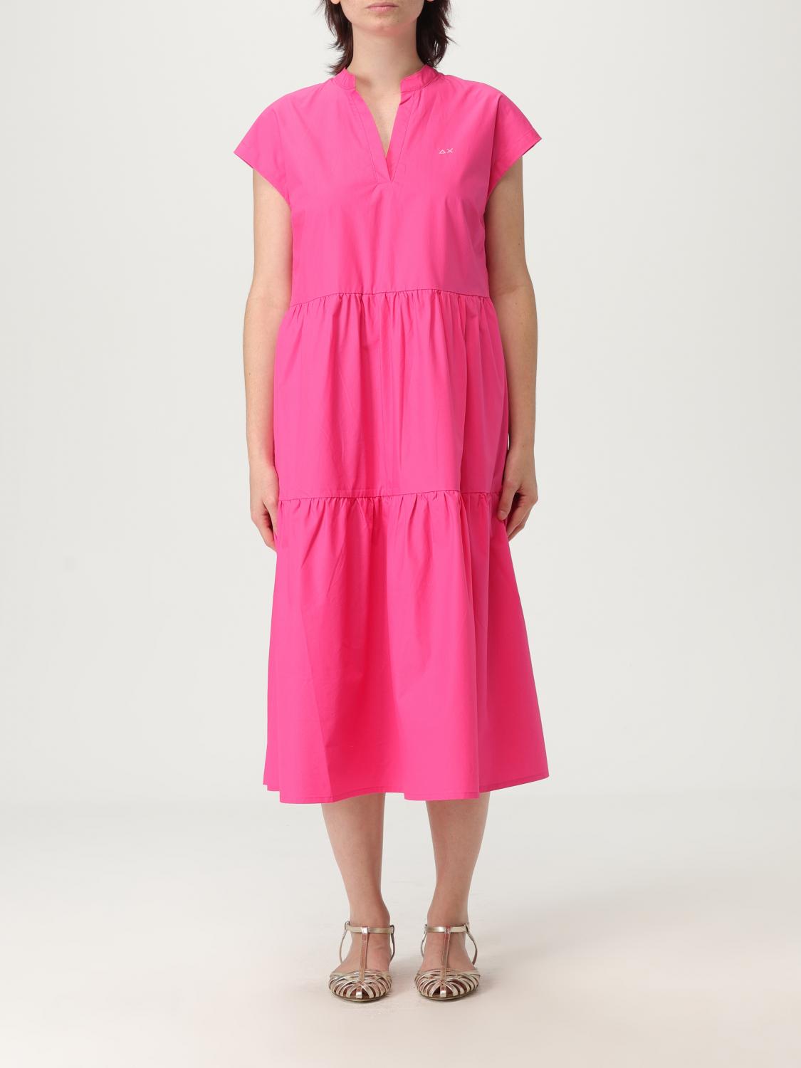 SUN68 VESTIDO: Vestido mujer SUN68, Fucsia - Img 1