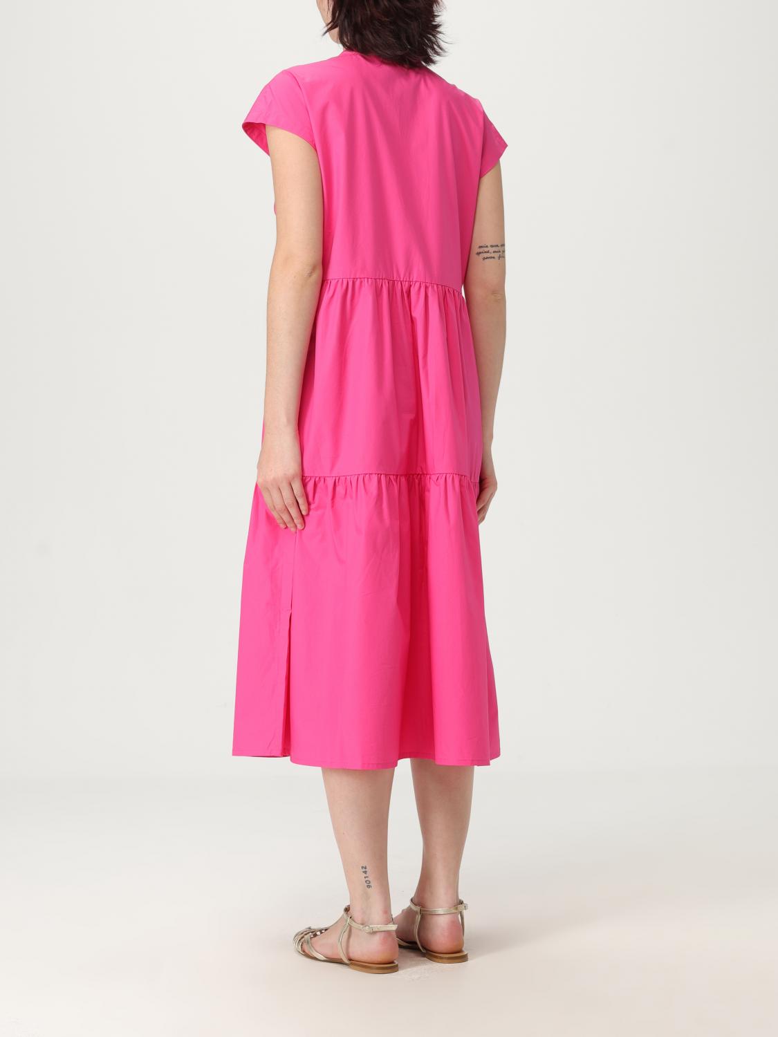 SUN68 VESTIDO: Vestido mujer SUN68, Fucsia - Img 2