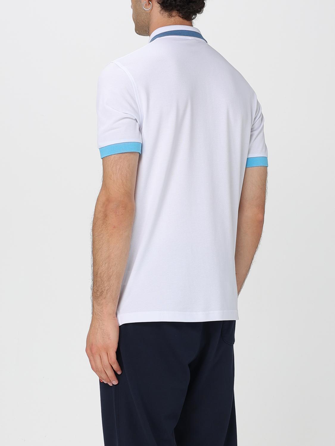 SUN68 POLO: Polo in cotone con logo SUN68, Bianco - Img 2