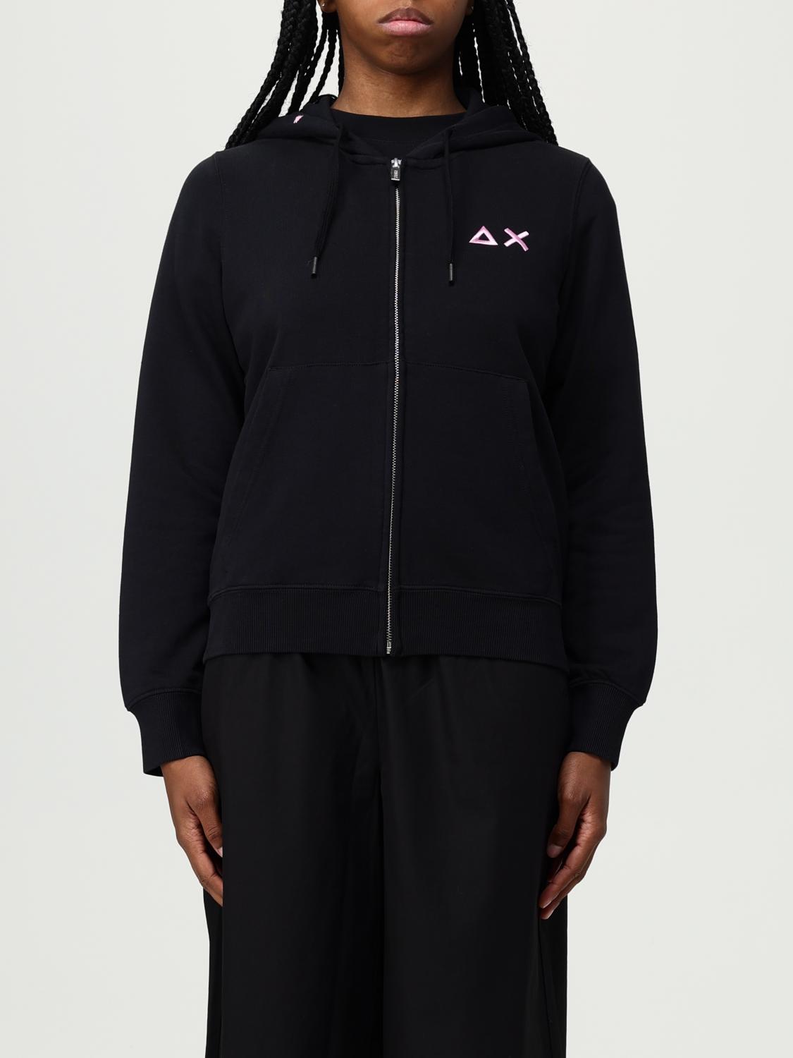 SUN68 SWEATSHIRT: Pullover damen SUN68, Schwarz - Img 1