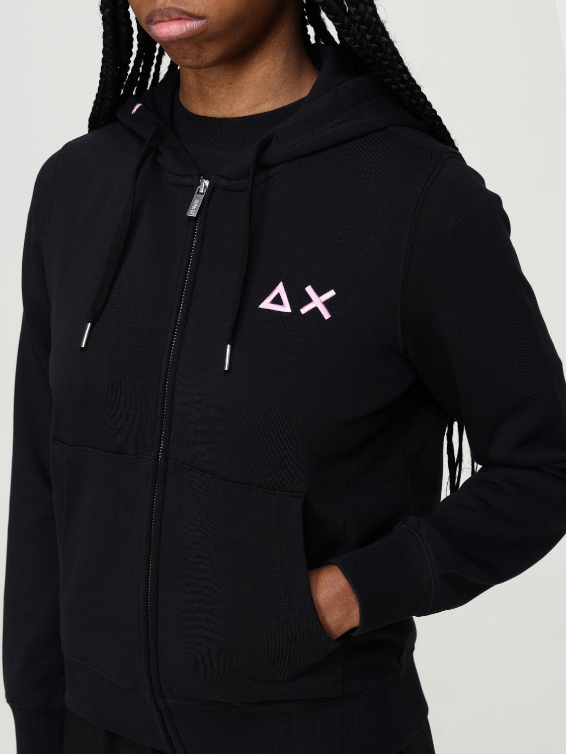 SUN68 SWEATSHIRT: Pullover damen SUN68, Schwarz - Img 4