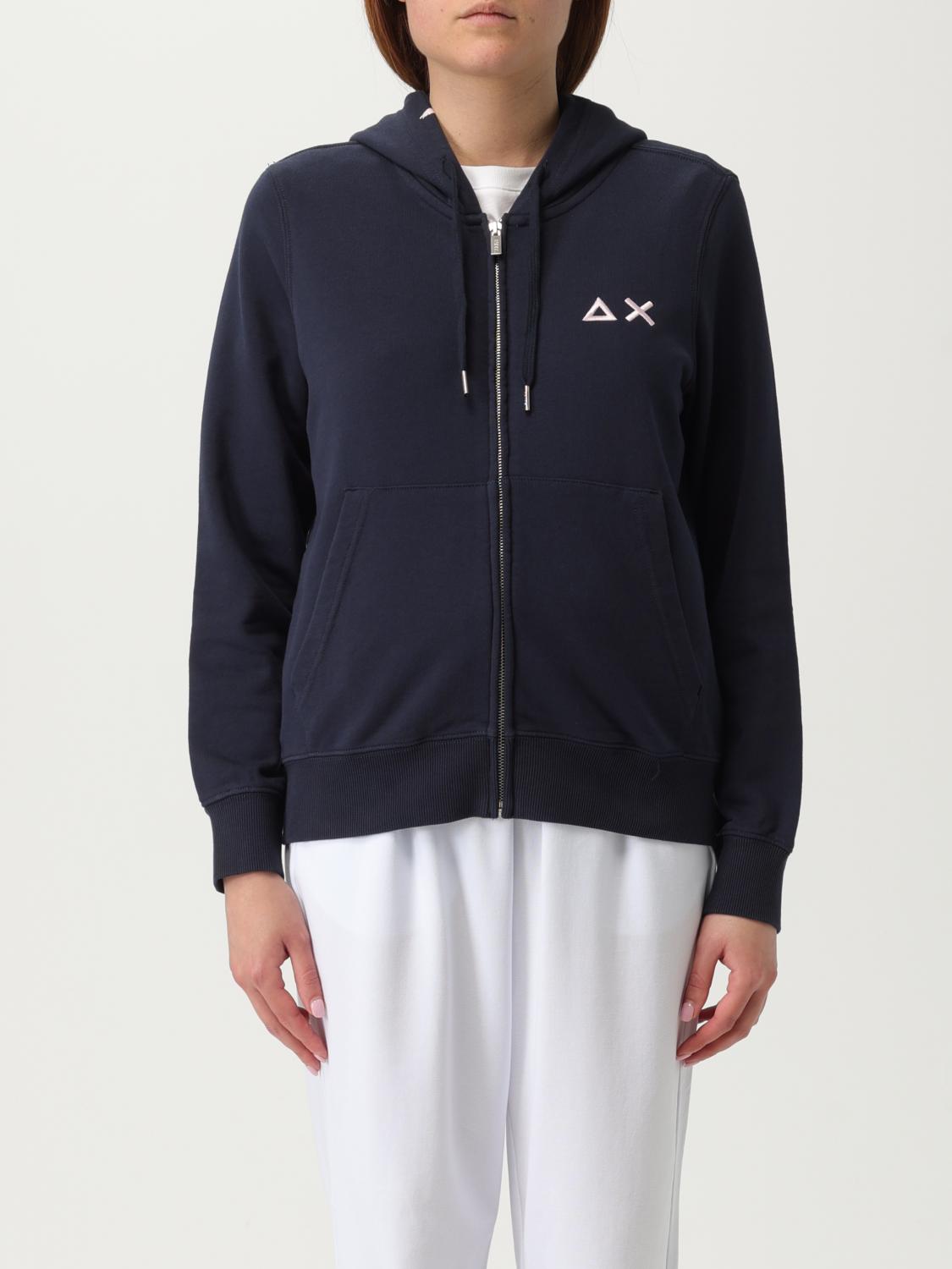 SUN68 SWEATSHIRT: Pullover damen SUN68, Blau - Img 1