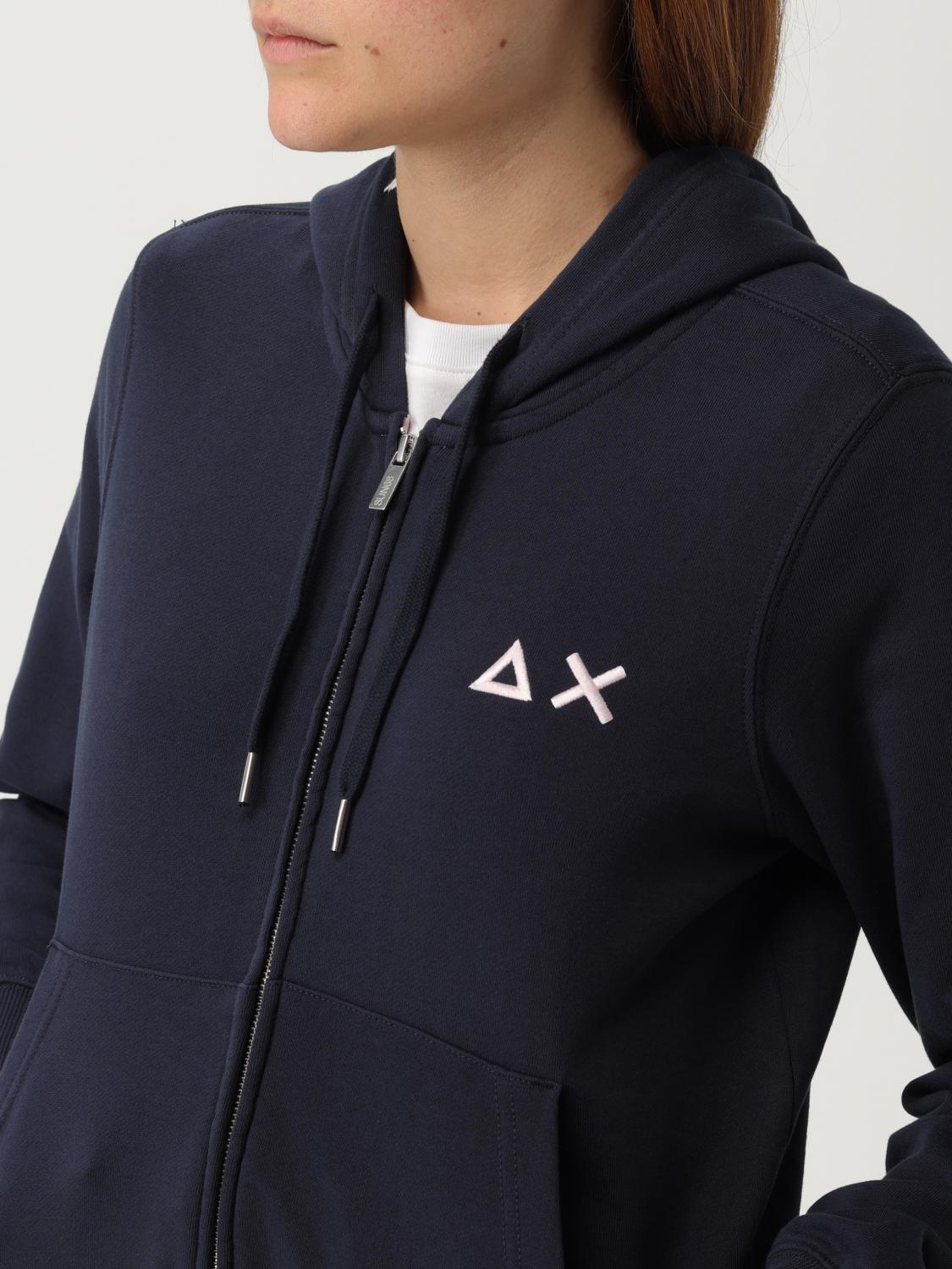 SUN68 SWEATSHIRT: Pullover damen SUN68, Blau - Img 4