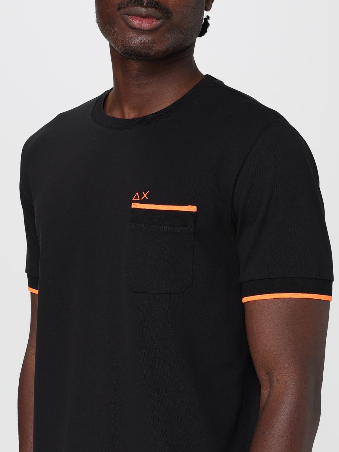 SUN68 T-SHIRT: Polo shirt men SUN68, Black - Img 3