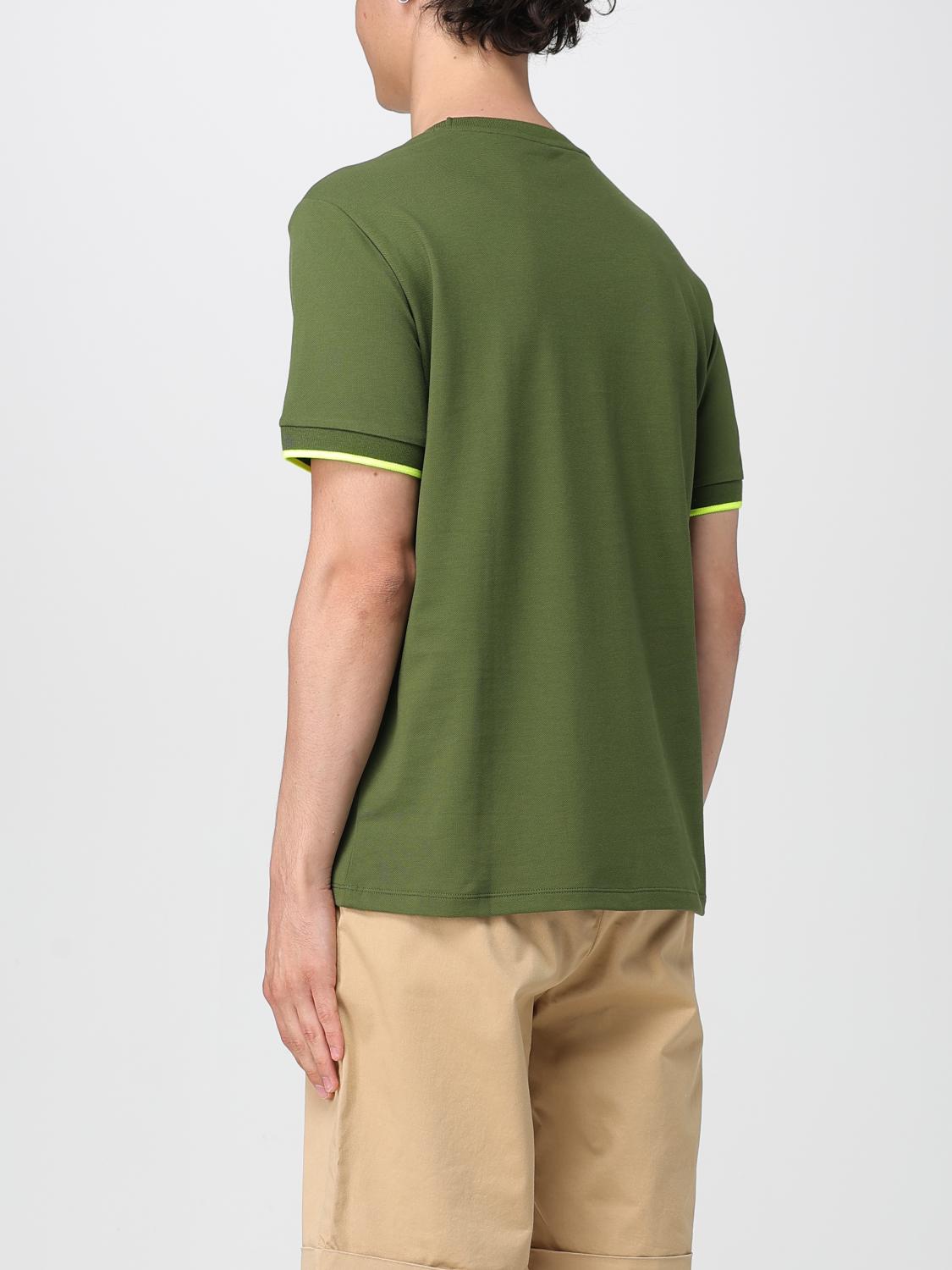 SUN68 T-SHIRT: T-shirt in cotone con logo SUN68, Verde - Img 2