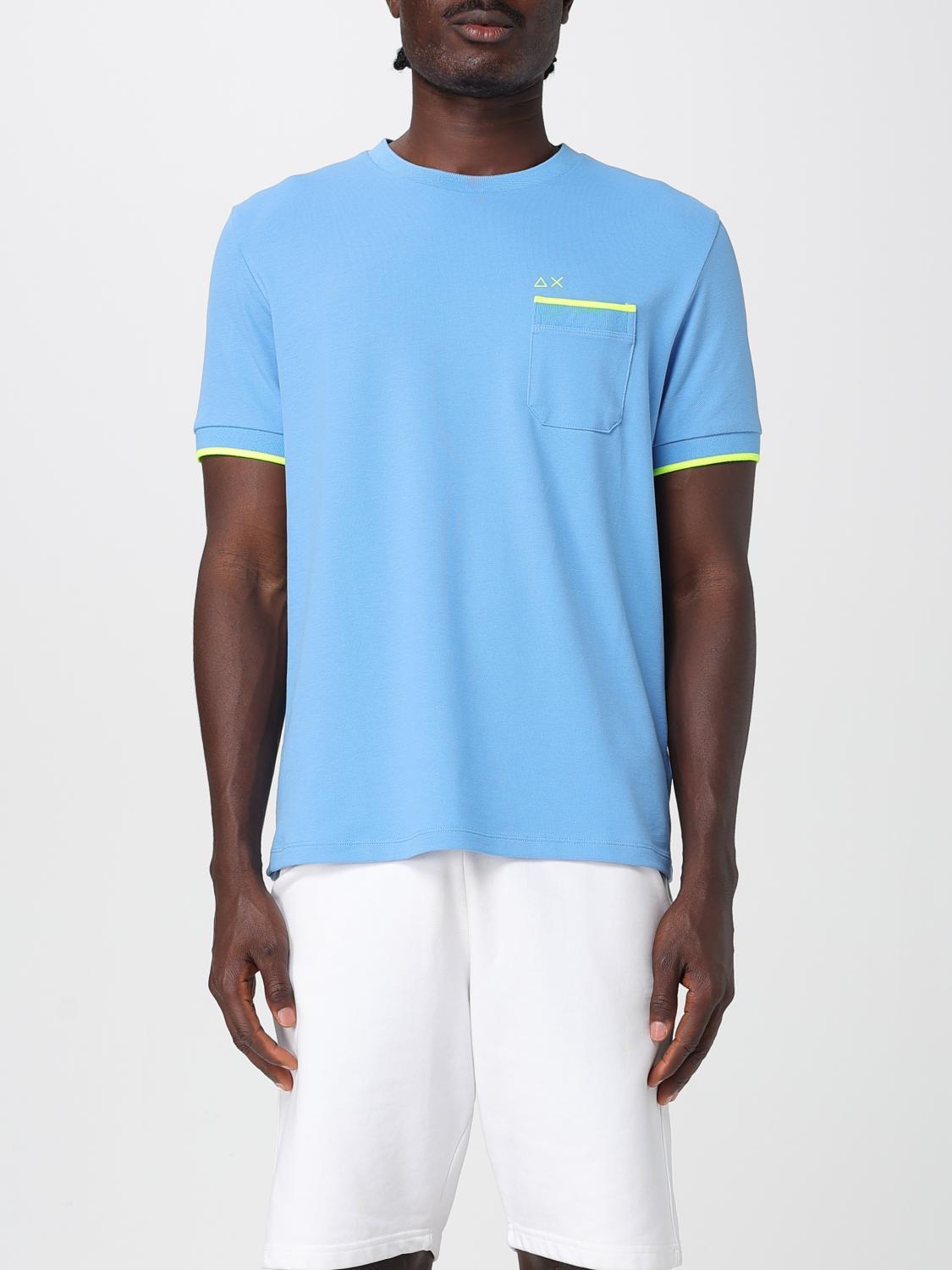 SUN68 T-SHIRT: T-shirt in cotone con logo SUN68, Avion - Img 1