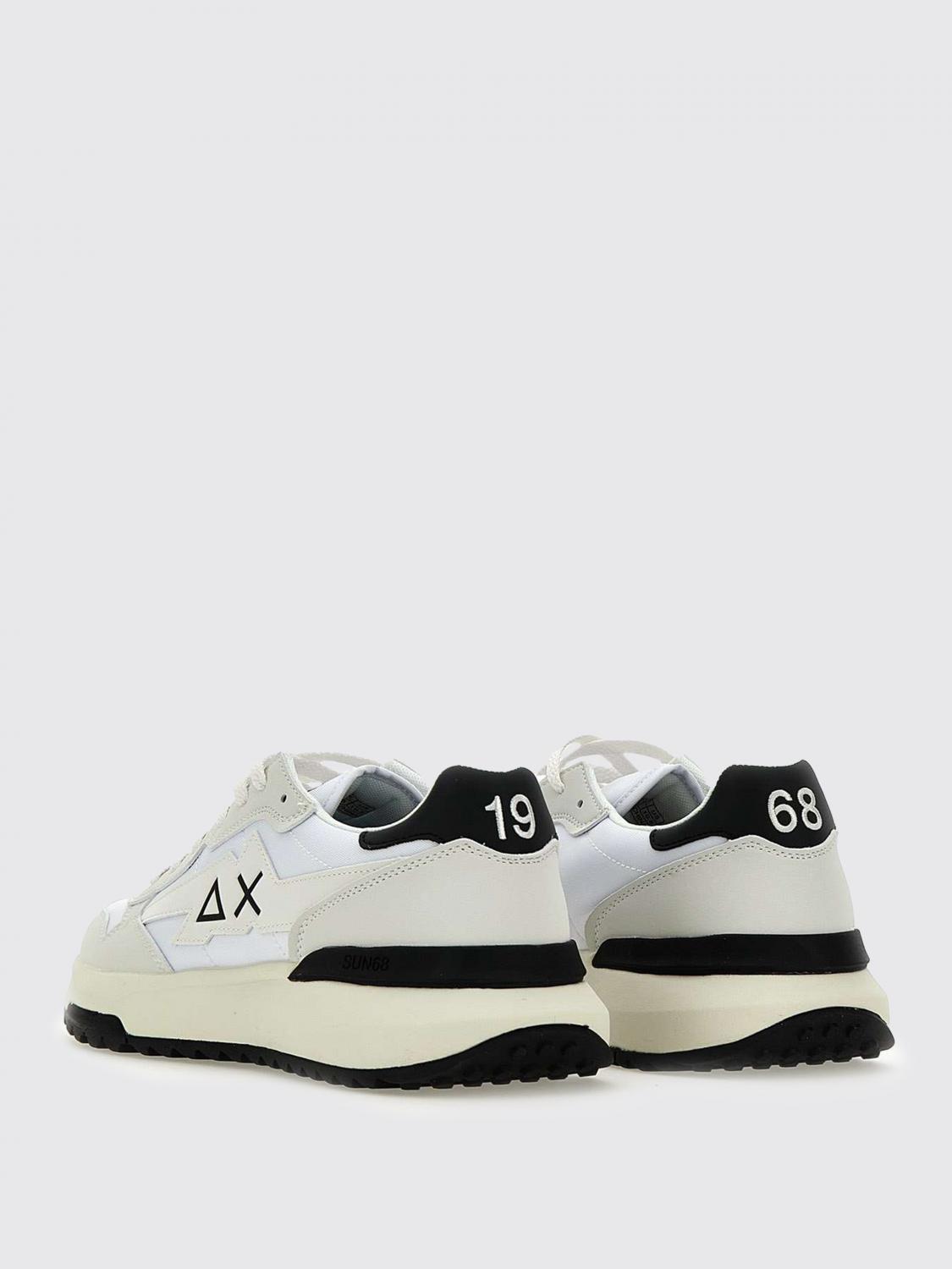 SUN68 BASKETS: Baskets homme SUN68, Blanc - Img 3