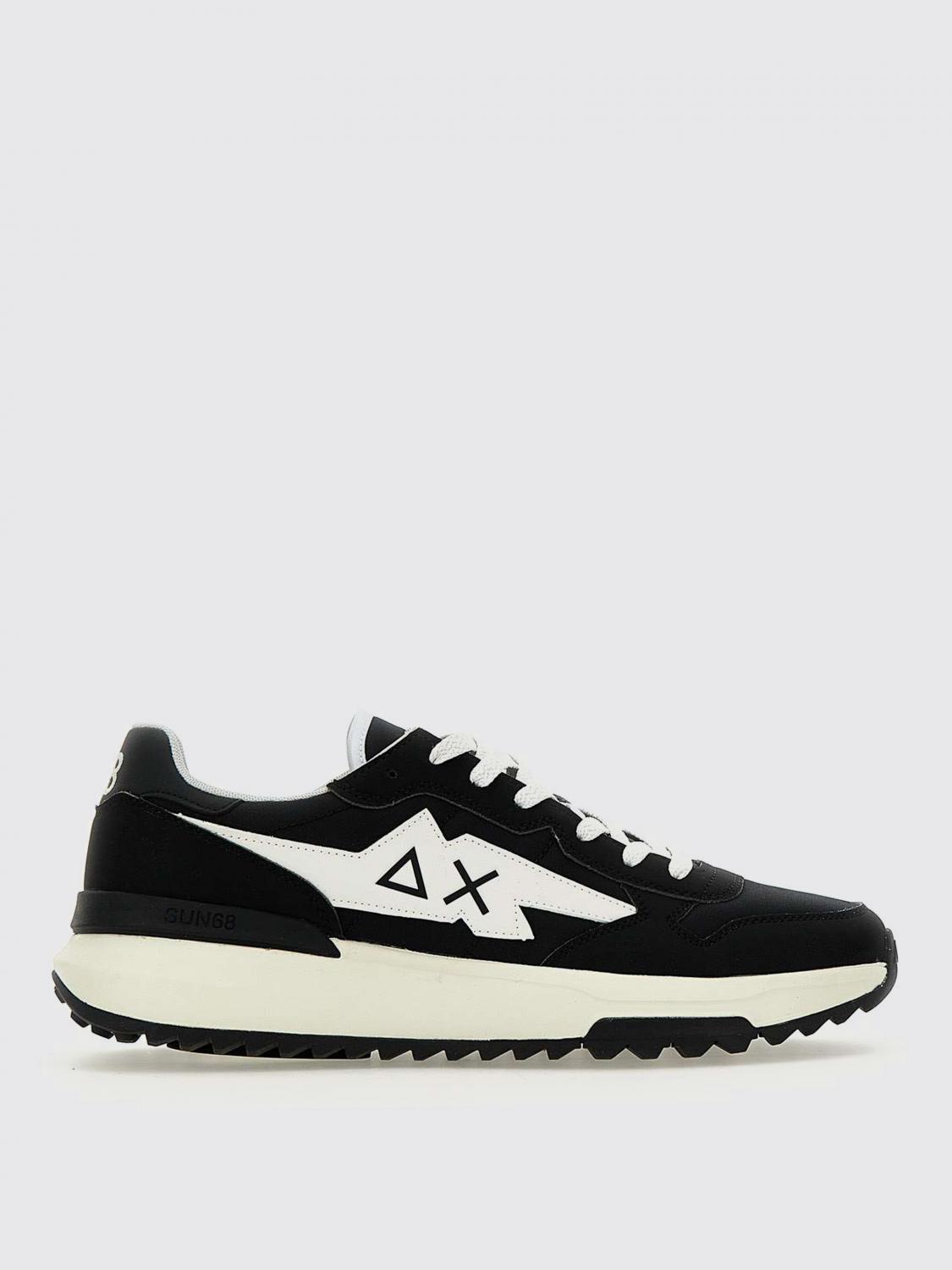 SUN68 SNEAKERS: Sneakers men SUN68, Black - Img 1