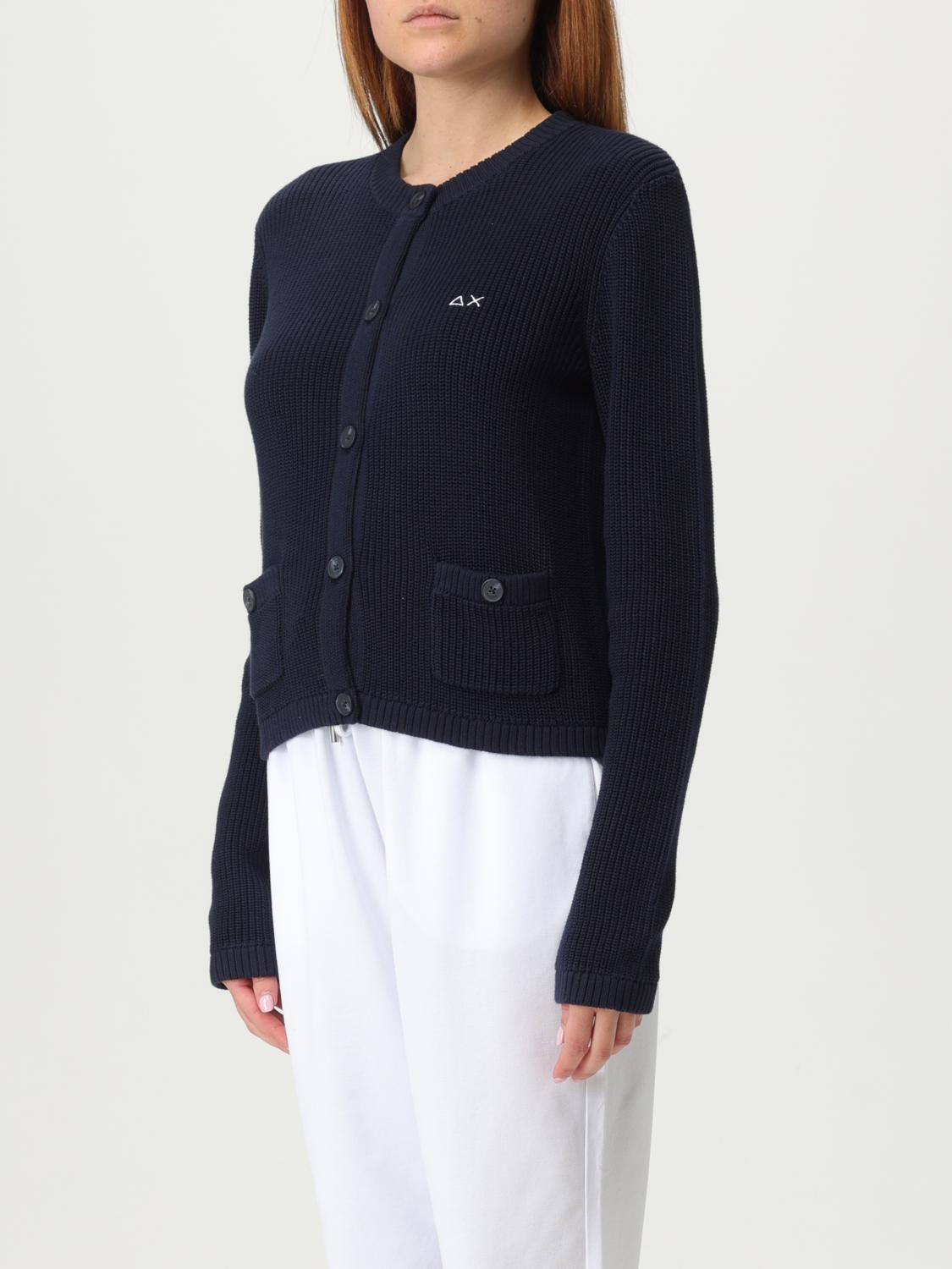 SUN68 CARDIGAN: Pull femme SUN68, Bleu - Img 3