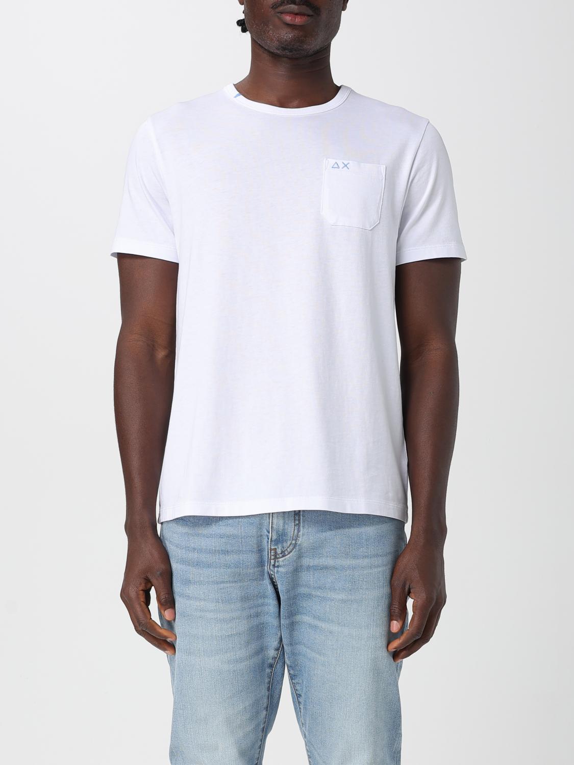 SUN68 T-SHIRT: Polo shirt men SUN68, White - Img 1