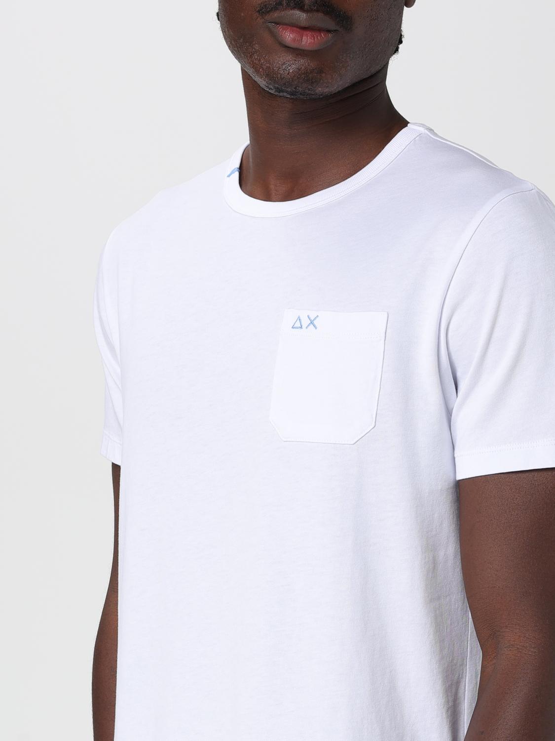 SUN68 T-SHIRT: Polo shirt men SUN68, White - Img 3