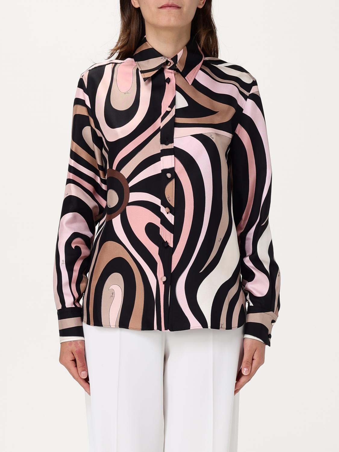 Pucci Shirt woman - Black | 5HRJ085H761 | GIGLIO.COM