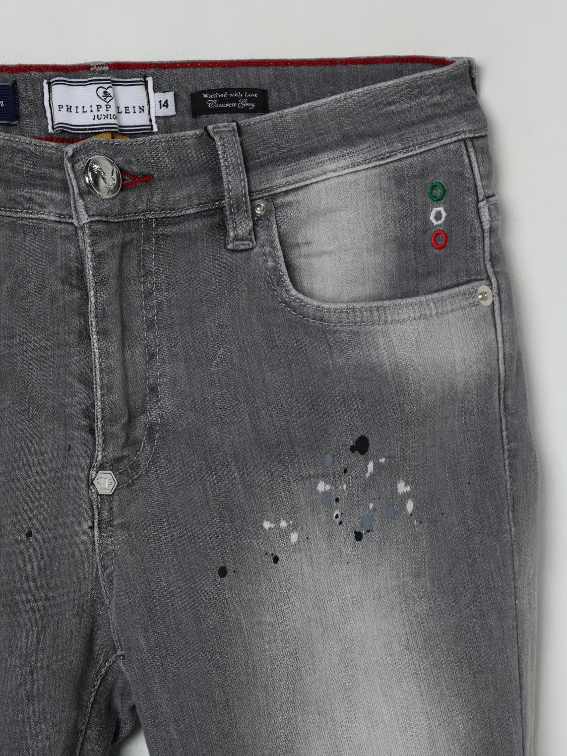 PHILIPP PLEIN SHORTS: Jeans Philipp Plein, Grey - Img 3