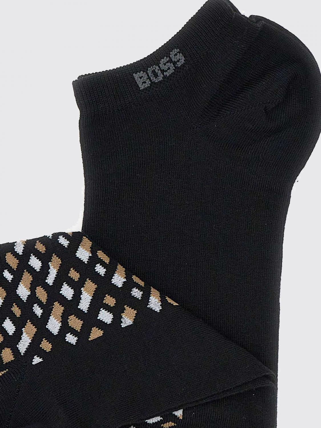 BOSS SOCKS: Socks men Boss, Black - Img 2