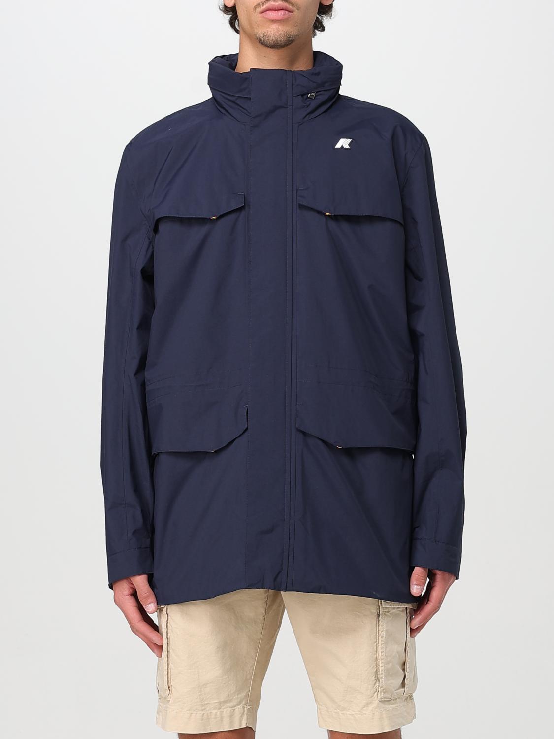K-WAY JACKET: Jacket men K-way, Blue - Img 1