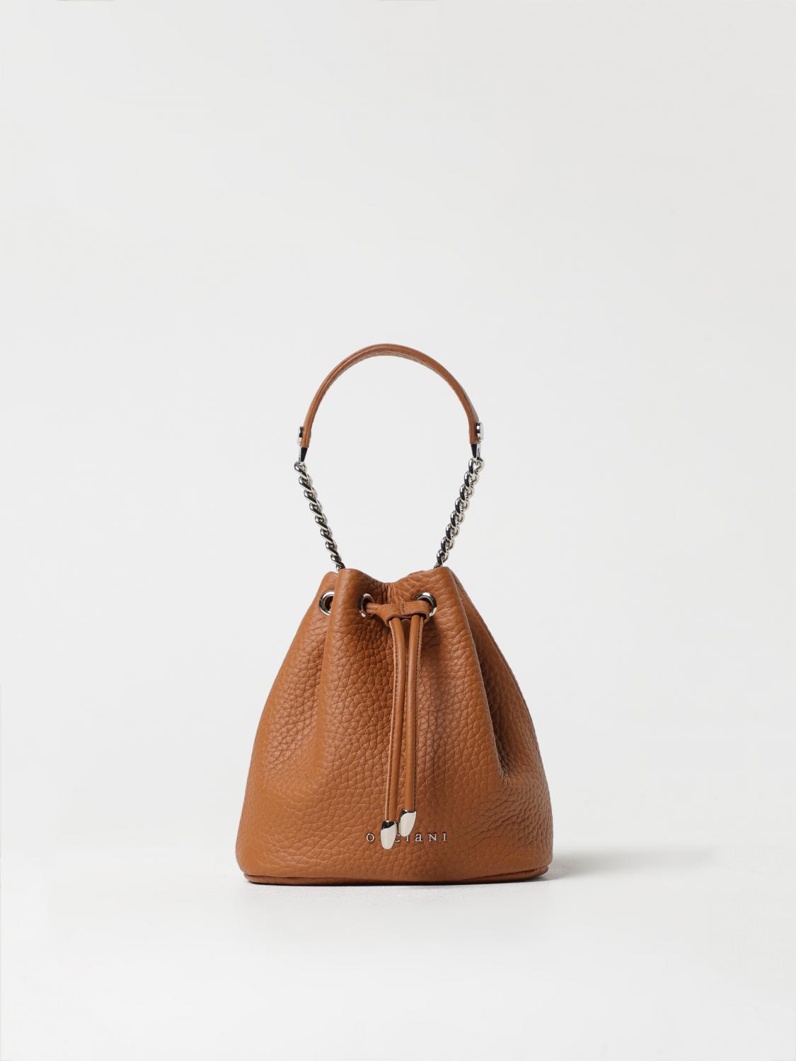 ORCIANI MINI BAG: Crossbody bags woman Orciani, Brown - Img 1