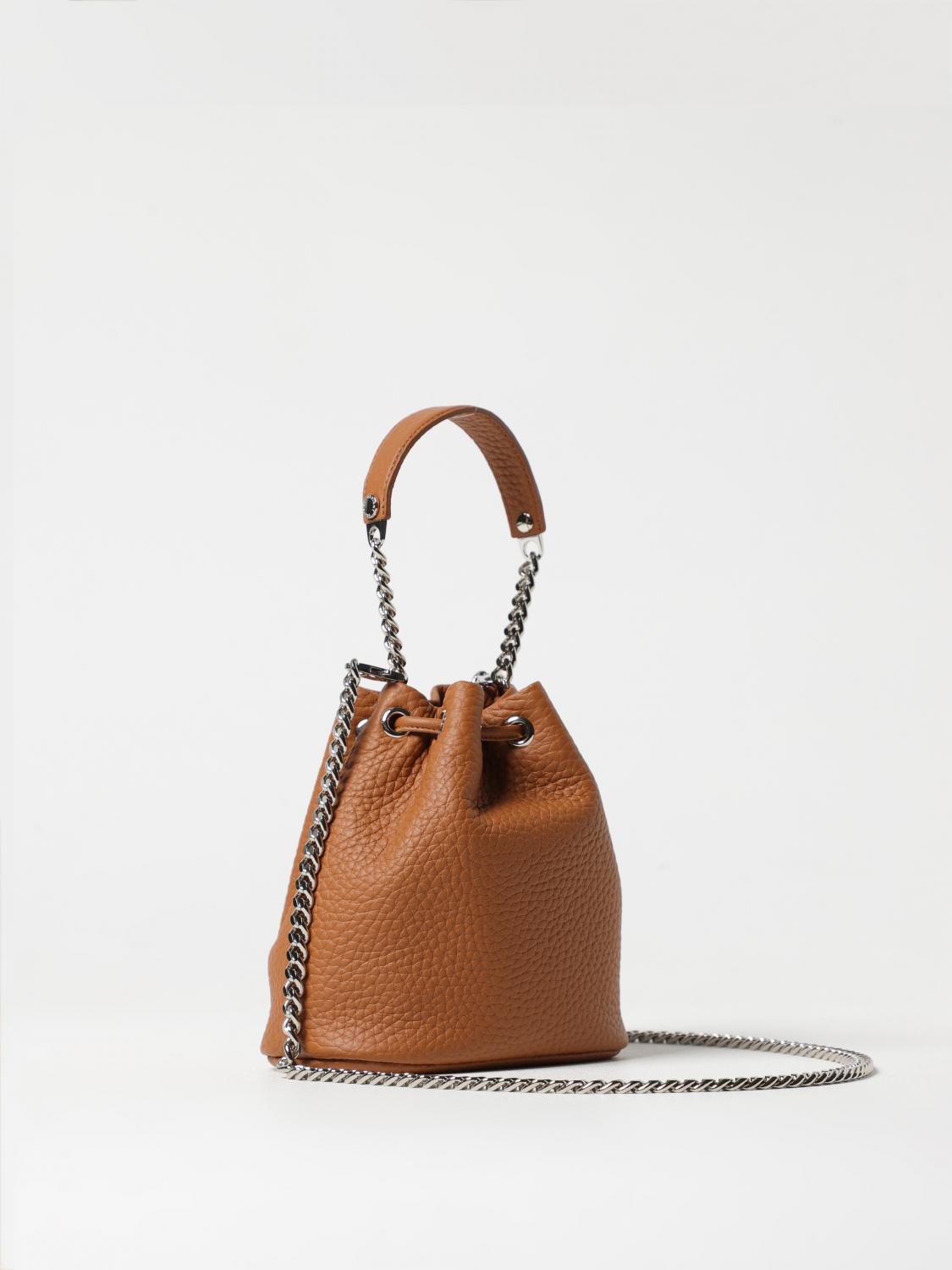 ORCIANI MINI BAG: Crossbody bags woman Orciani, Brown - Img 2