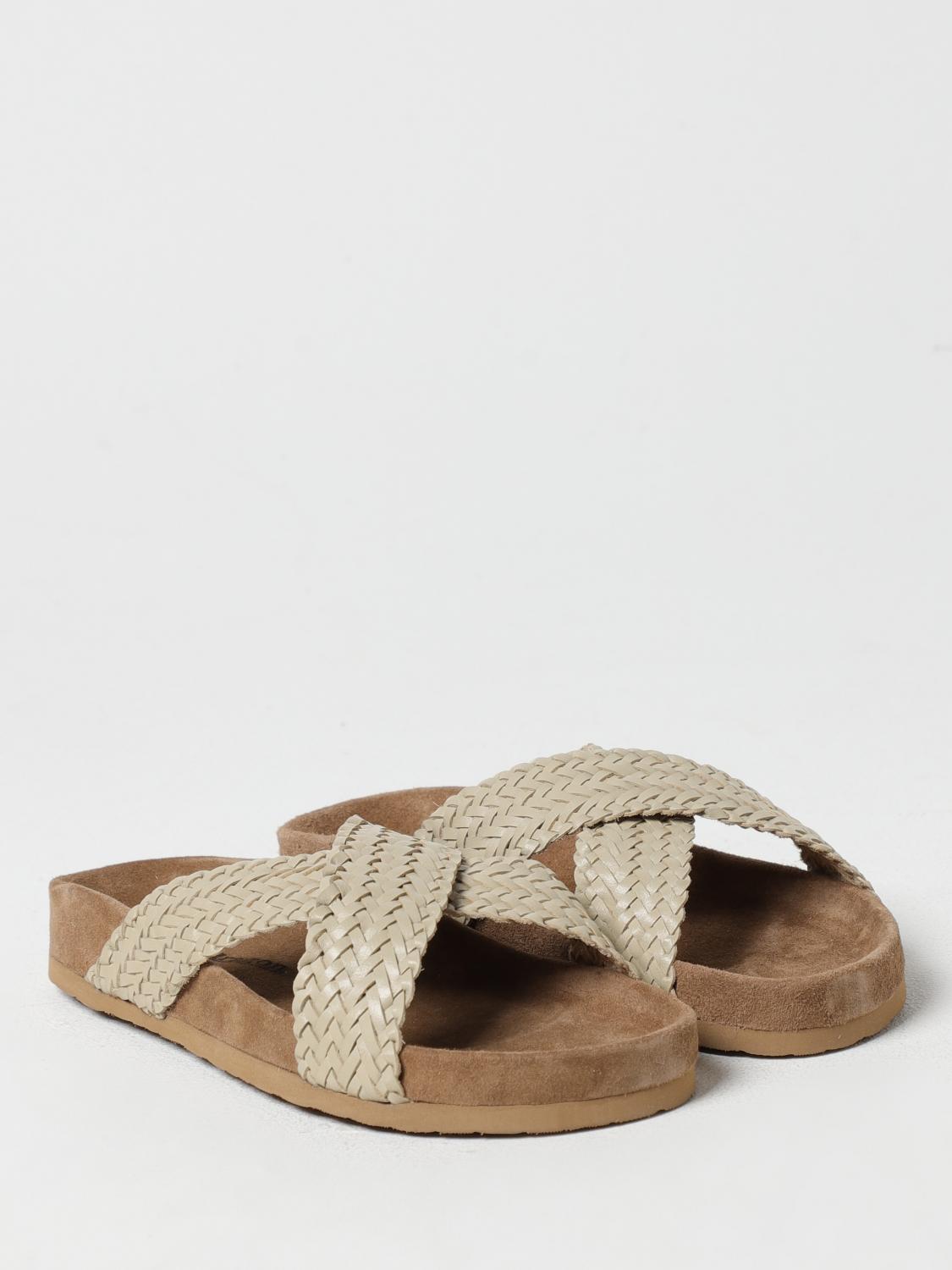 DRAGON DIFFUSION SANDALEN MIT ABSATZ: Flache sandalen damen Dragon Diffusion, Weiß - Img 2