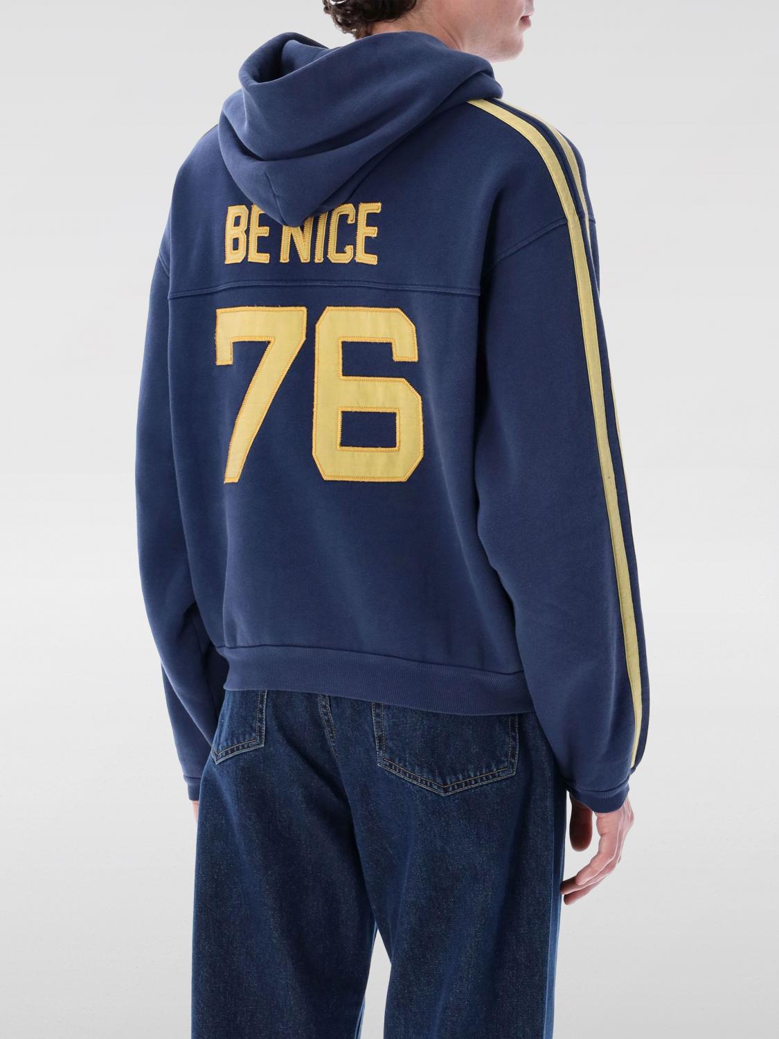 ERL SWEATSHIRT: Pull homme Erl, Bleu - Img 2