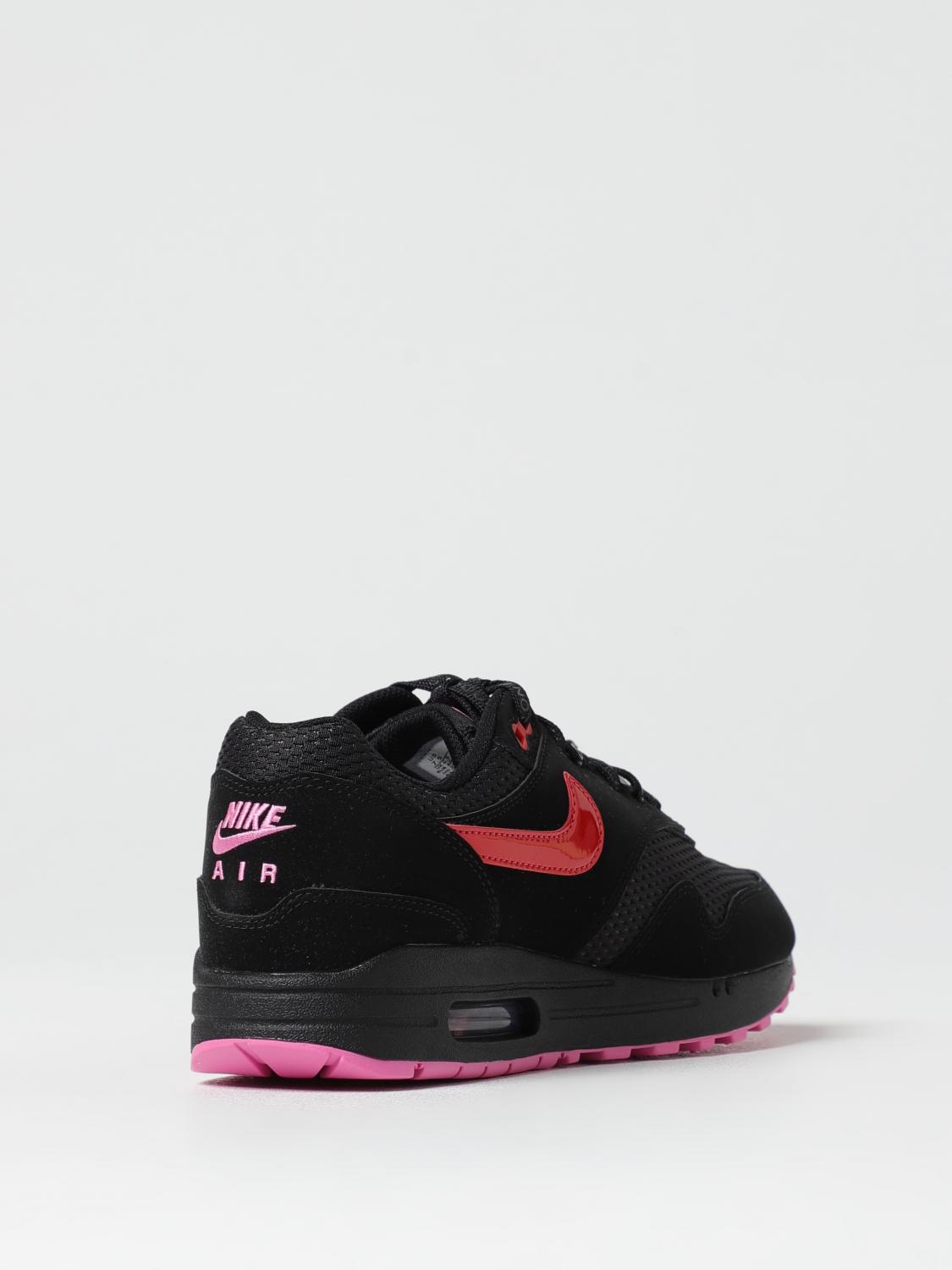 NIKE SNEAKERS: Sneakers Air Max 1 Premium Nike in camoscio e mesh , Nero - Img 3