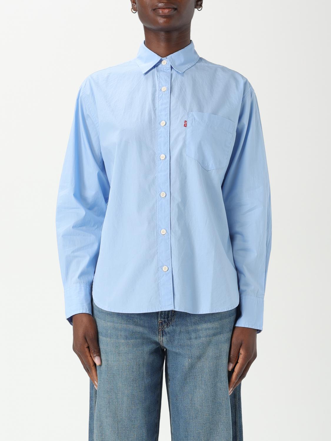 LEVI'S HEMDBLUSE: Hemdbluse damen Levi's, Blau - Img 1