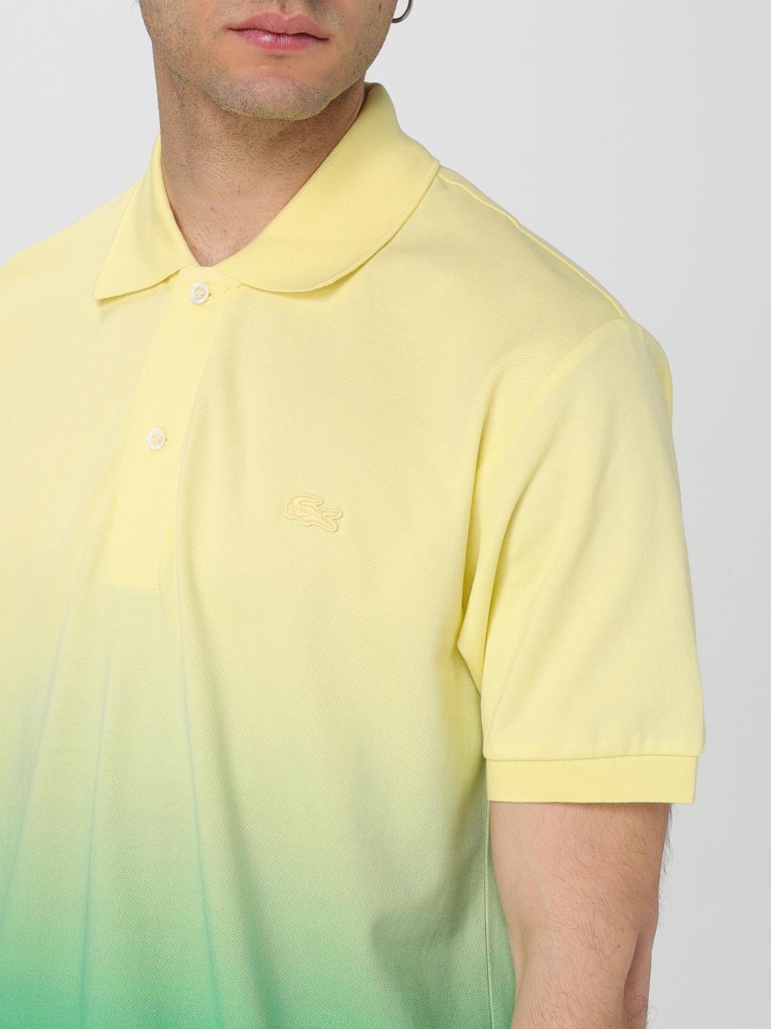 LACOSTE POLO: T-shirt homme Lacoste, Jaune - Img 3