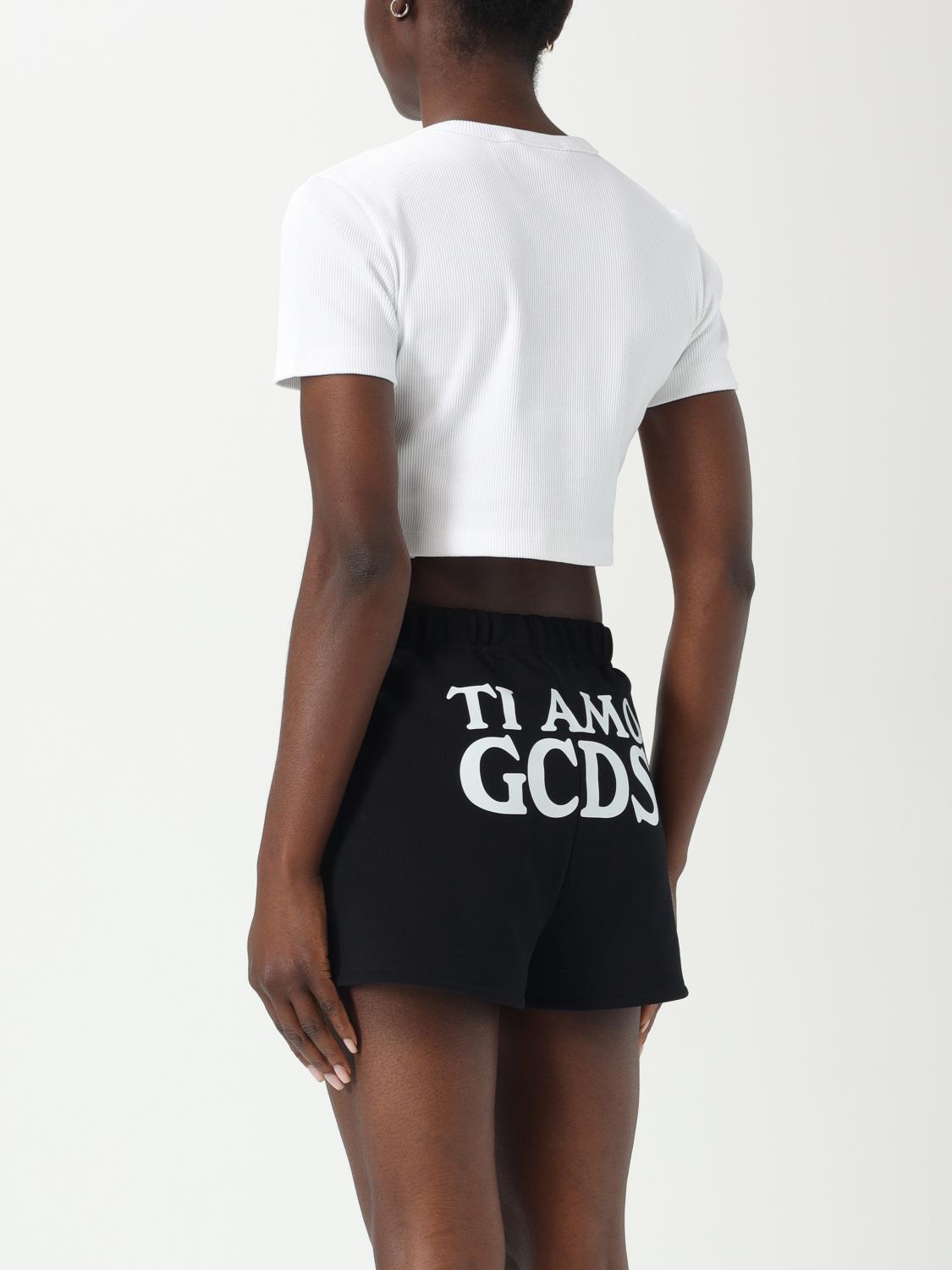 GCDS CAMISETA: Camiseta mujer GCDS, Blanco - Img 2