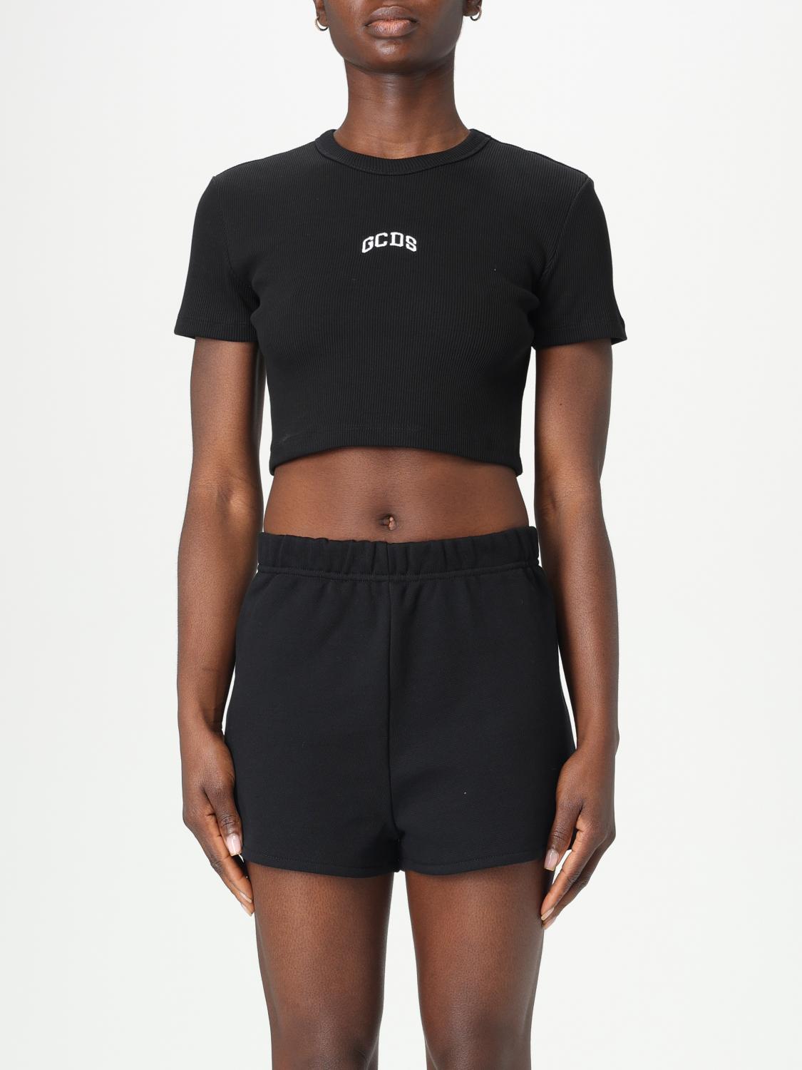 GCDS CAMISETA: Camiseta mujer GCDS, Negro - Img 1