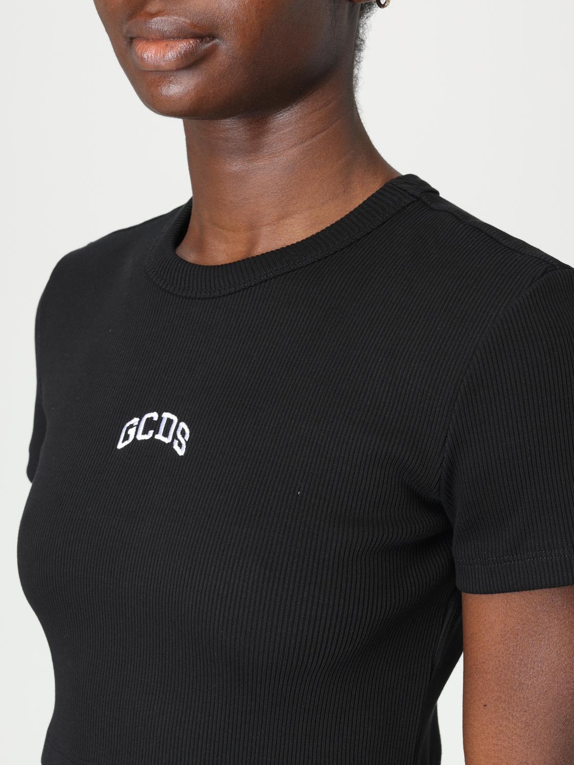 GCDS CAMISETA: Camiseta mujer GCDS, Negro - Img 4
