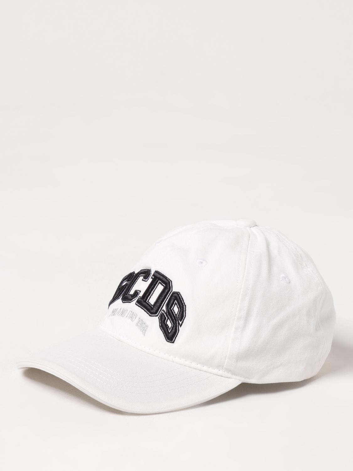 GCDS HAT: Hat men GCDS, White - Img 1