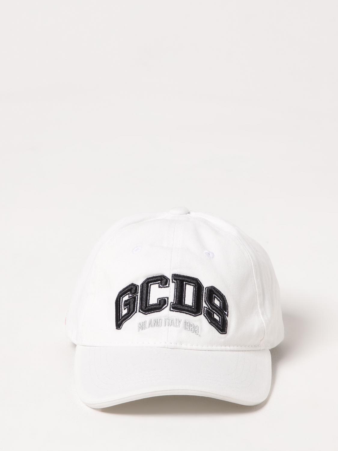 GCDS HAT: Hat men GCDS, White - Img 2