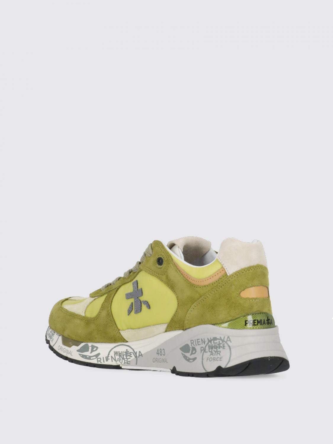 PREMIATA BASKETS: Baskets homme Premiata, Vert - Img 3