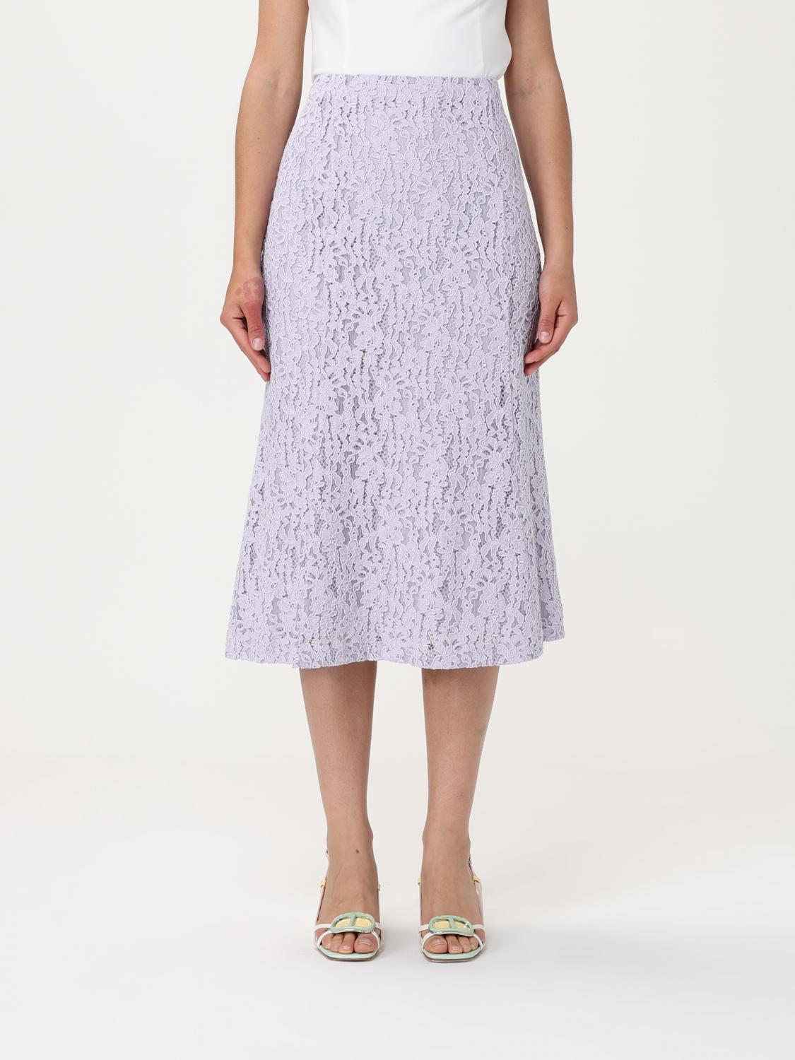 TWINSET FALDA: Falda mujer Twinset, Lila - Img 1