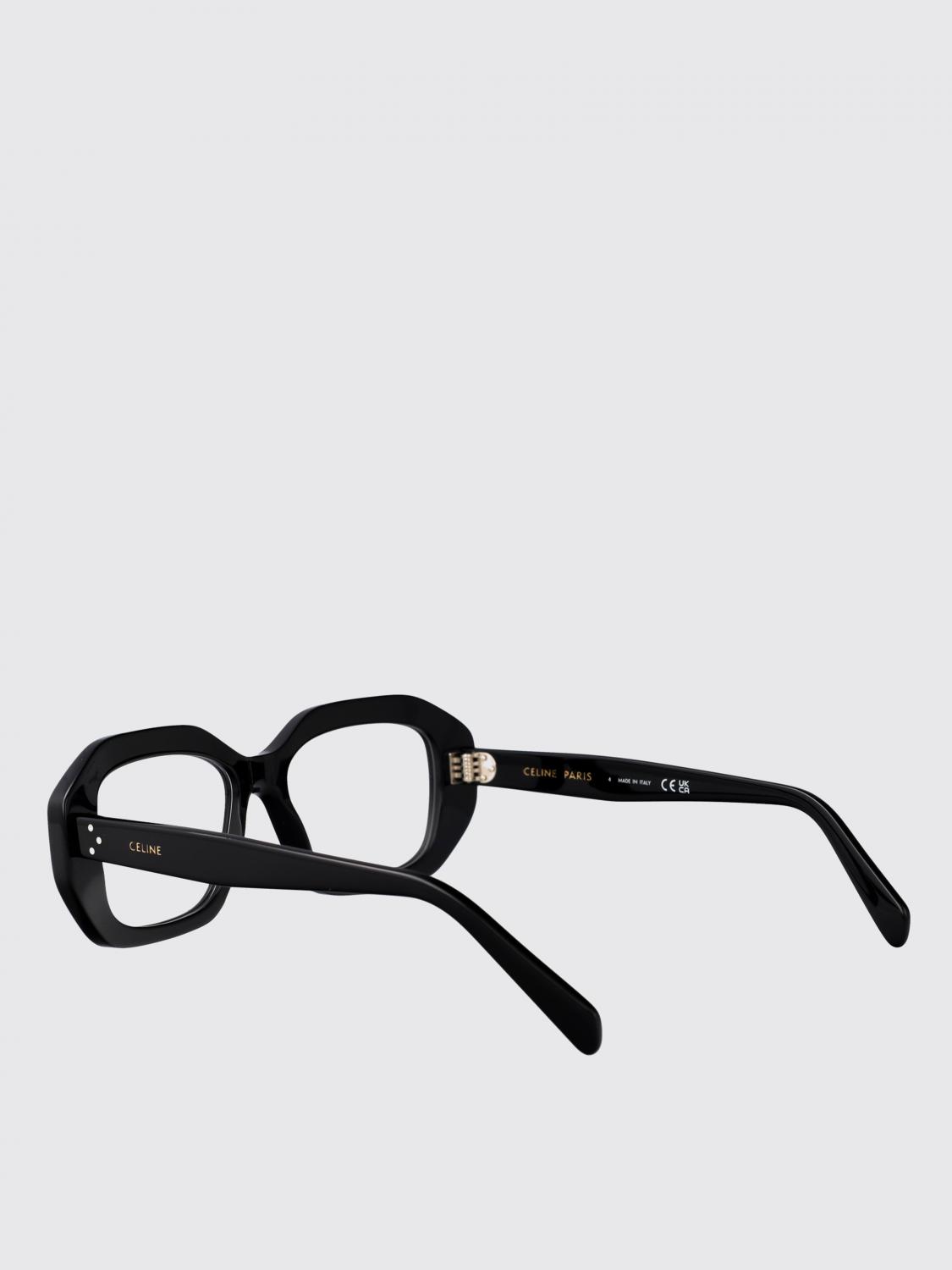 CELINE OPTICAL FRAMES: Optical frames woman Celine, Black - Img 3